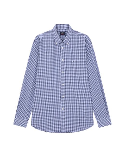 Paul & Shark Blue Casual Shirts for men