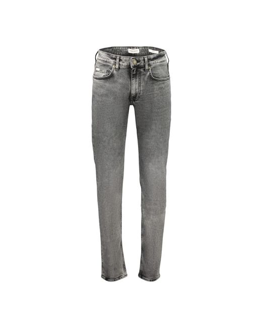 Guess Gray Slim Fit Jeans for men