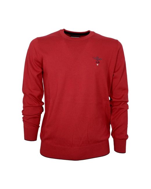 Aeronautica Militare Red Sweatshirts for men