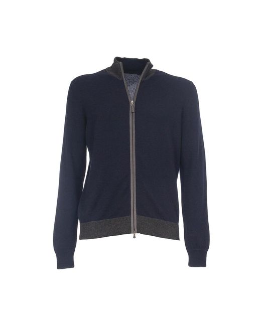 Gran Sasso Blue Cardigans for men