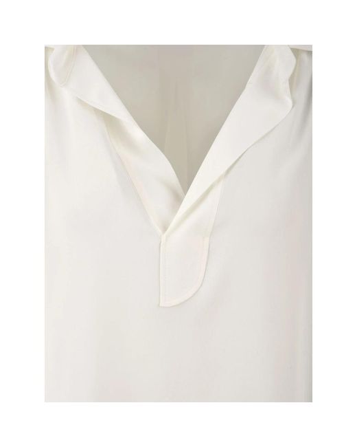 Beatrice B. White Blouses