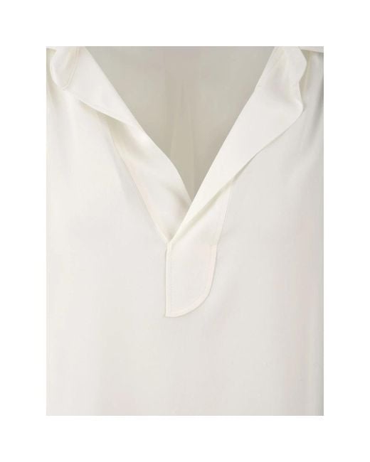Beatrice B. White Blouses