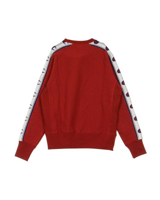 Champion Red Crewneck Sweatshirt for men