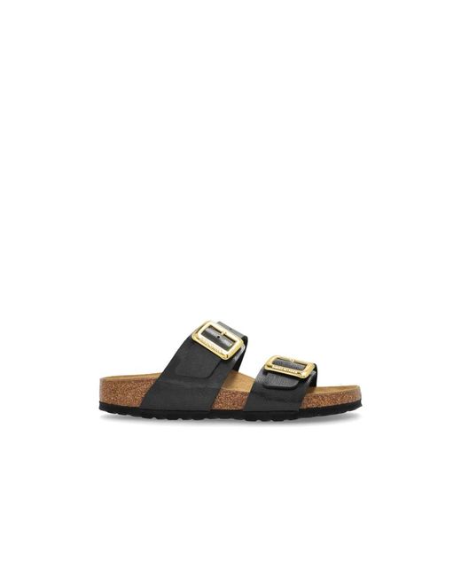 Birkenstock Black Sliders