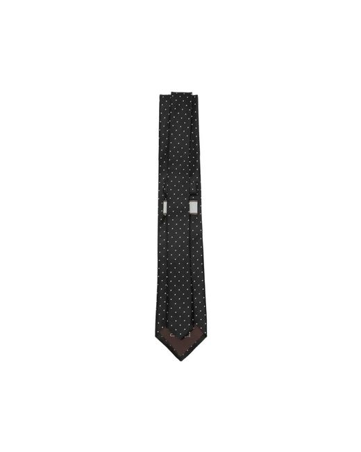 Ties di Canali in Black da Uomo