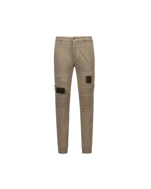 Aeronautica Militare Natural Slim-Fit Trousers for men
