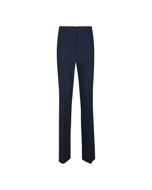 Trousers > wide trousers HEBE STUDIO en coloris Blue