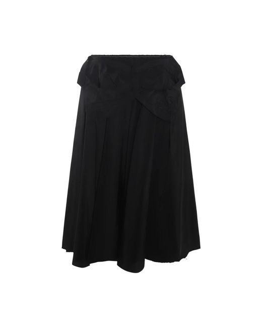 Maison Margiela Black Midi Skirts