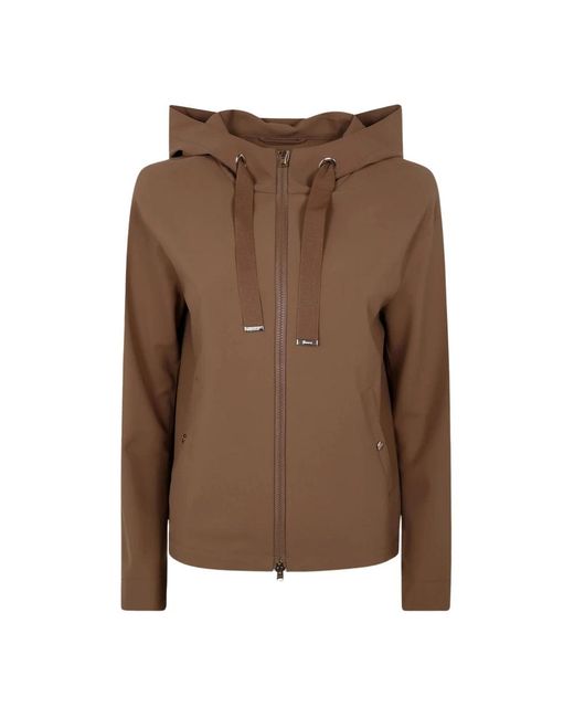 Herno Short Jacket in het Brown