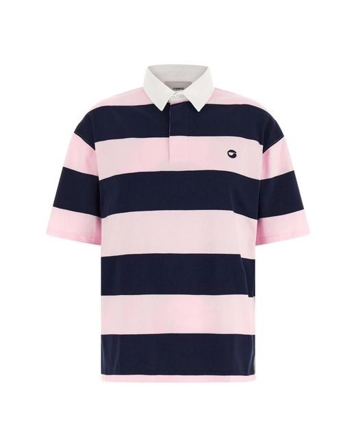 Coperni Gestreept Poloshirt in het Blue