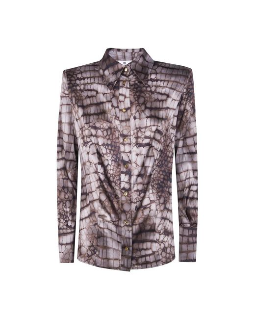 Elisabetta Franchi Purple Shirts