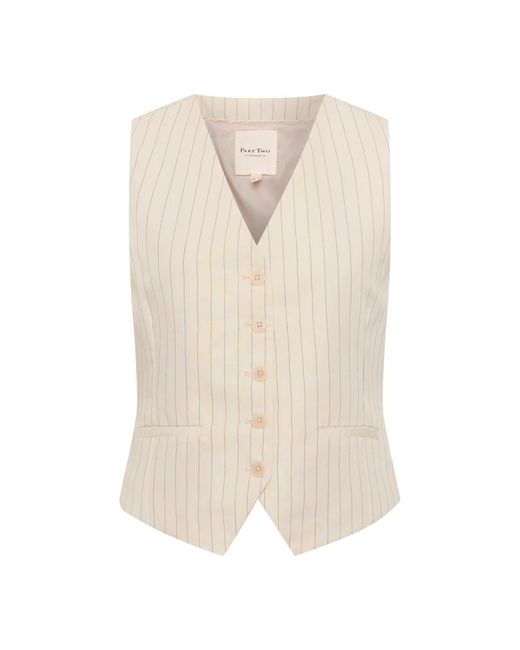 Vests di Part Two in Natural