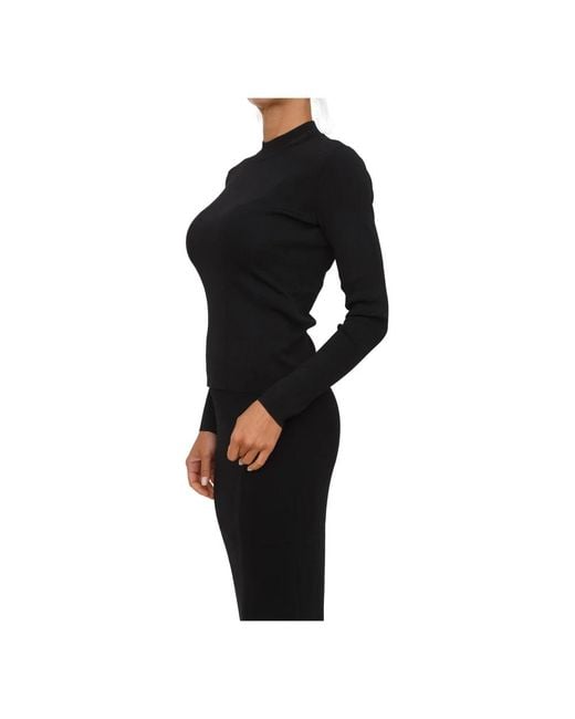 ARMANI EXCHANGE Black Turtlenecks