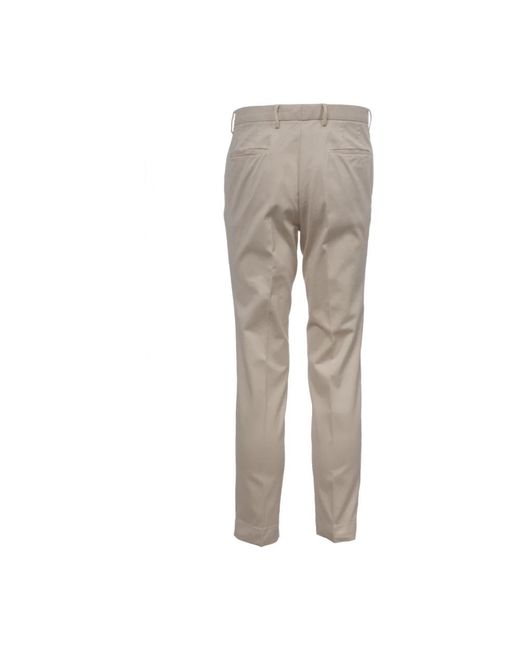 Incotex Gray Slim-Fit Trousers for men