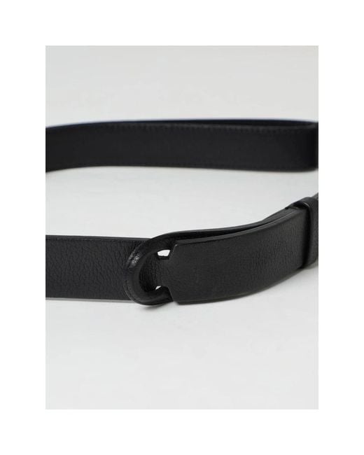 Belts Orciani de hombre de color Black