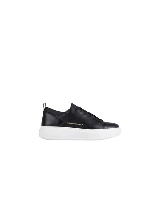 Alexander Smith Black Sneakers for men