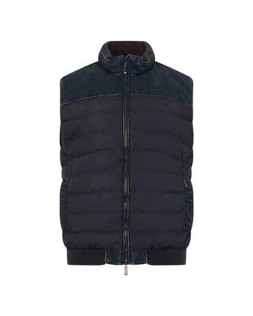 Vests Moorer pour homme en coloris Blue