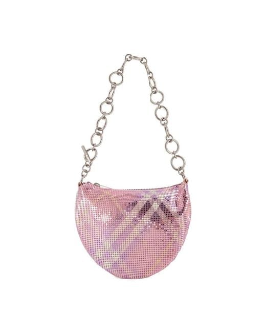 Burberry Pink Eve Wallet On Chain
