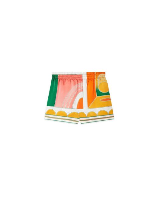 Shorts > short shorts Casablancabrand en coloris Orange