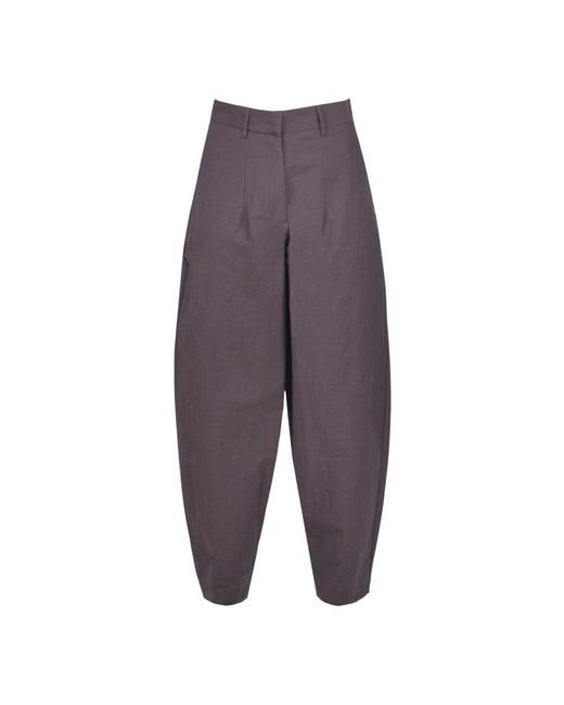 Ottod'Ame Purple Tapered Trousers