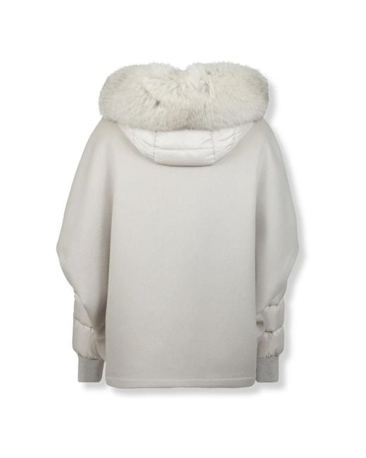 Down Jackets Moorer de color Gray
