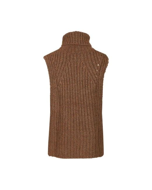 Isabel Marant Brown Turtlenecks