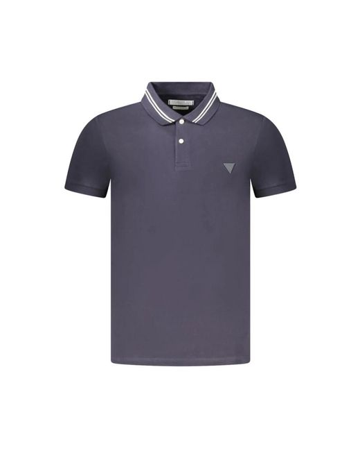 Polo Shirts di Guess in Blue da Uomo