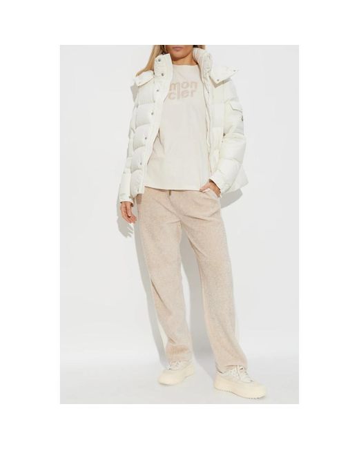 Moncler White T-Shirts