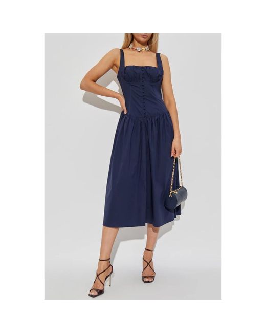Cult Gaia Blue Midi Dresses