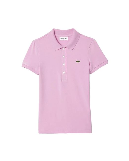 Lacoste Pink Polo Shirts
