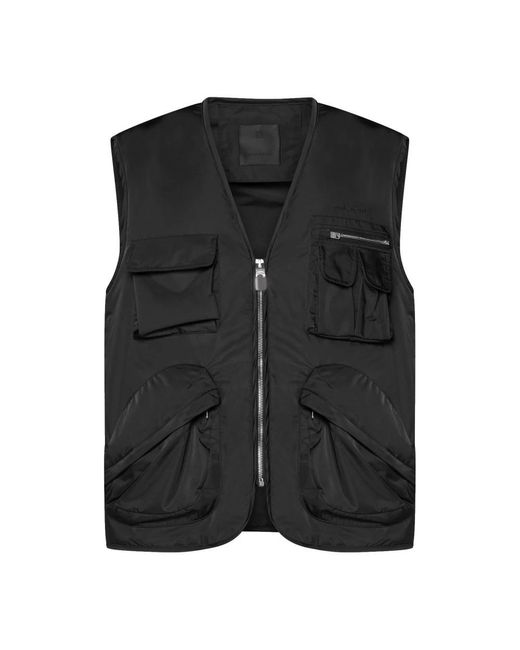 Givenchy Black Vests for men