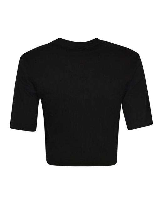 Tee-shirt corset Dion Lee en coloris Black