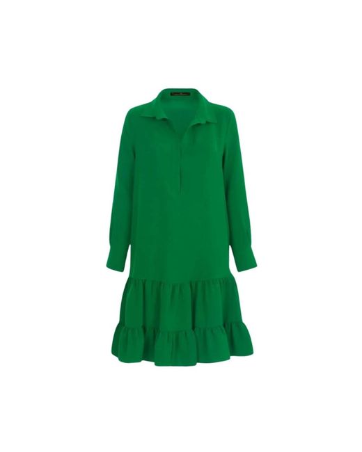 Carolina Herrera Green Shirt Dresses