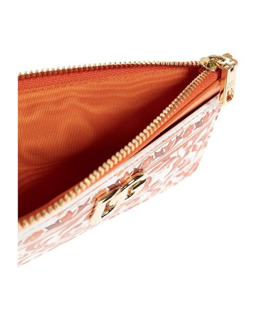 Dolce & Gabbana Orange Wallets & Cardholders