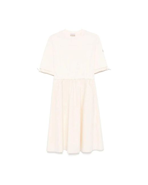 Moncler White Midi Dresses