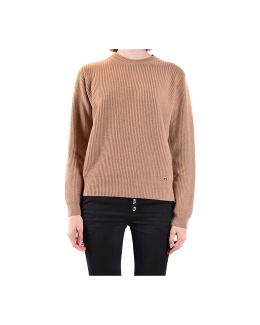 Pinko Pink Round-Neck Knitwear