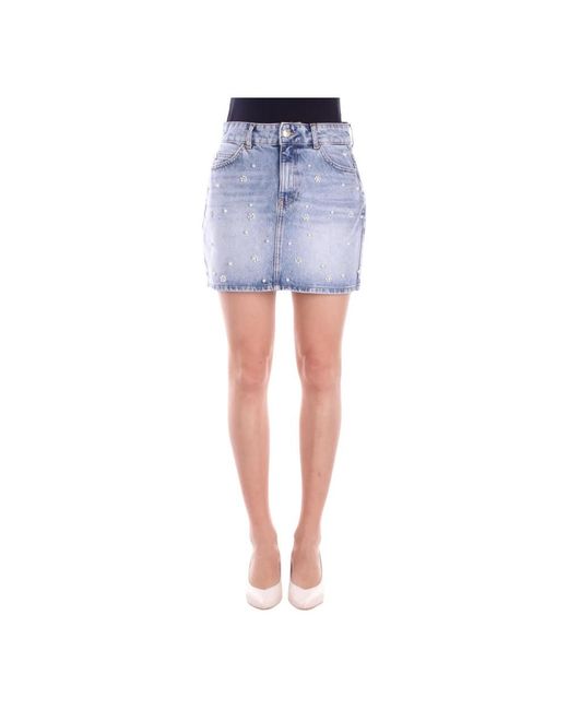 ONLY Blue Denim Skirts