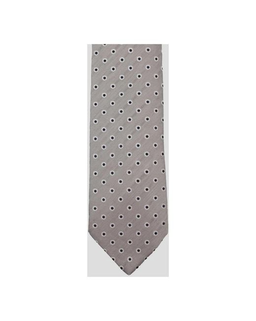 Luigi Borrelli Napoli Gray Ties for men