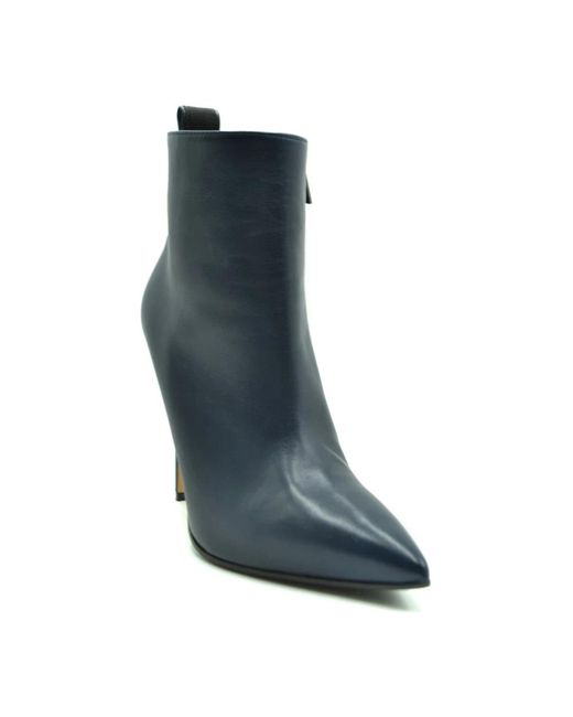 Ninalilou Blue Heeled Boots