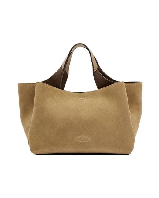 Tod's Brown Shopping Bags