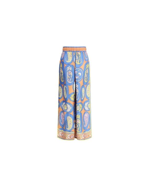 Wide Trousers di ALÉMAIS in Blue