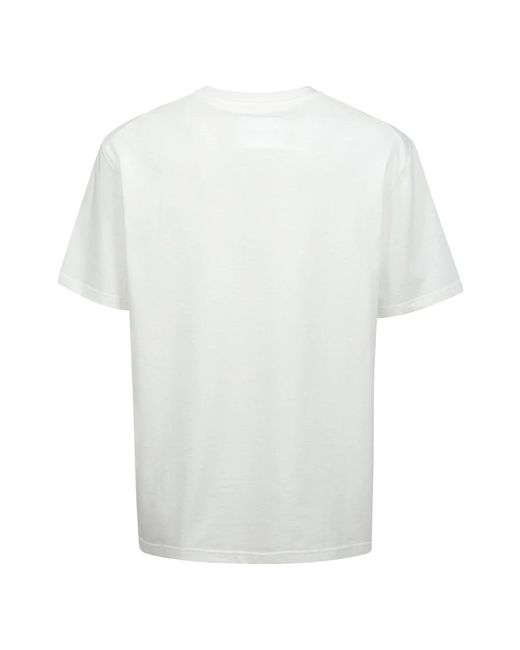 Jil Sander Logo Katoenen T-Shirt in het White voor heren
