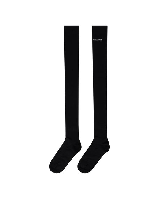 RED Valentino Black Socks