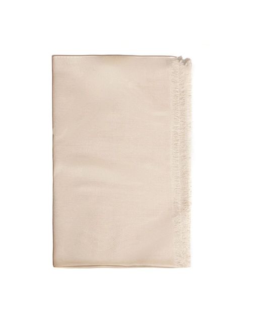 Winter Scarves di Eleventy in Natural da Uomo