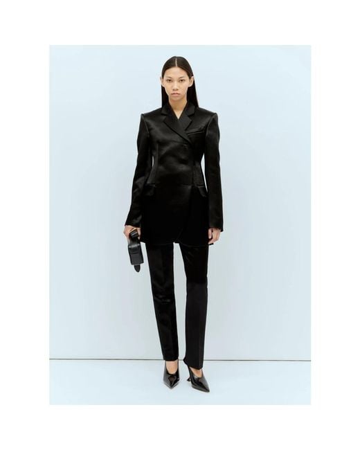 Sportmax Black Slim-Fit Trousers