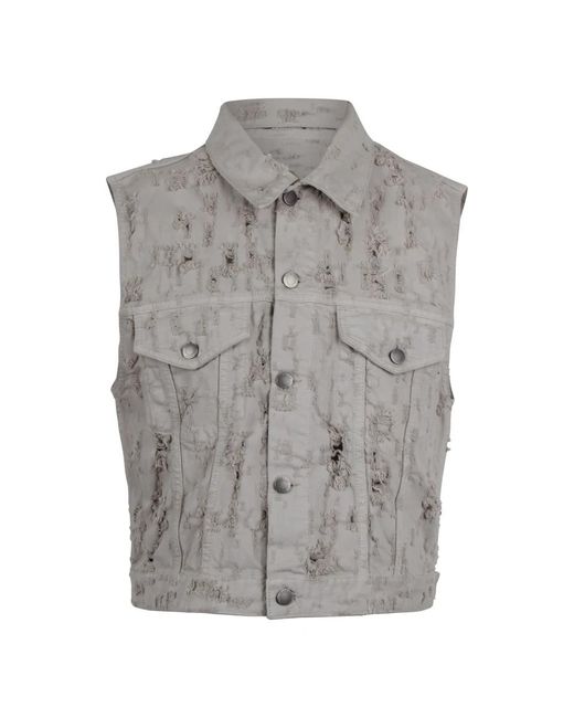 Haikure Gray Vests