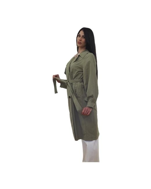 Barbour Layla Trench in het Green