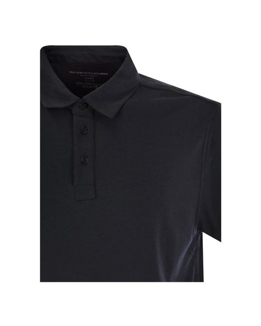 Majestic Filatures Polo shirts in Black für Herren