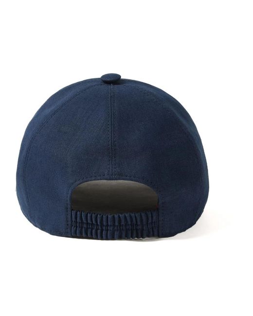 Zegna Blue Caps for men