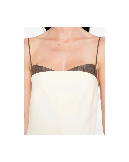 Entire studios Natural Short Dresses